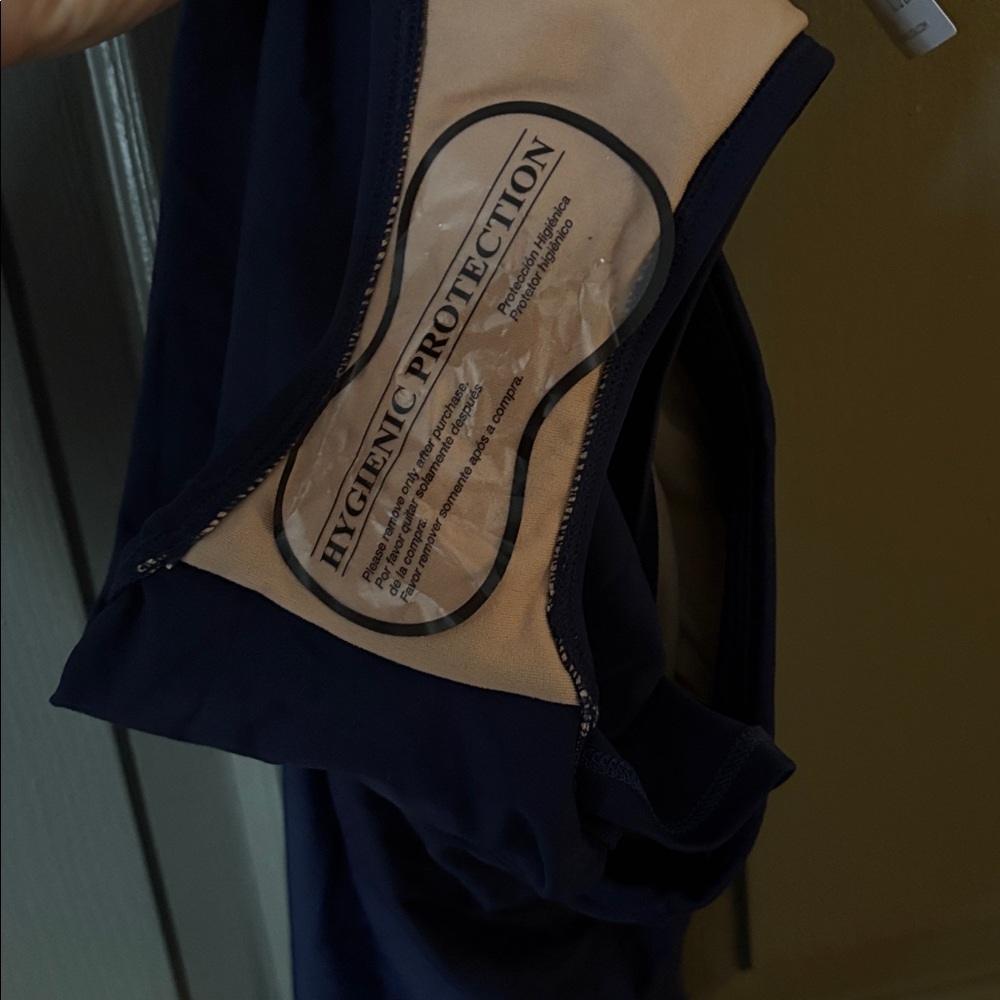L.L. Bean Navy Blue Skirted Swim Bottoms NWT - Picture 4 of 5